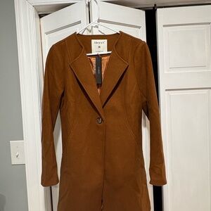 Allegra K Women's Brown Trench Coat